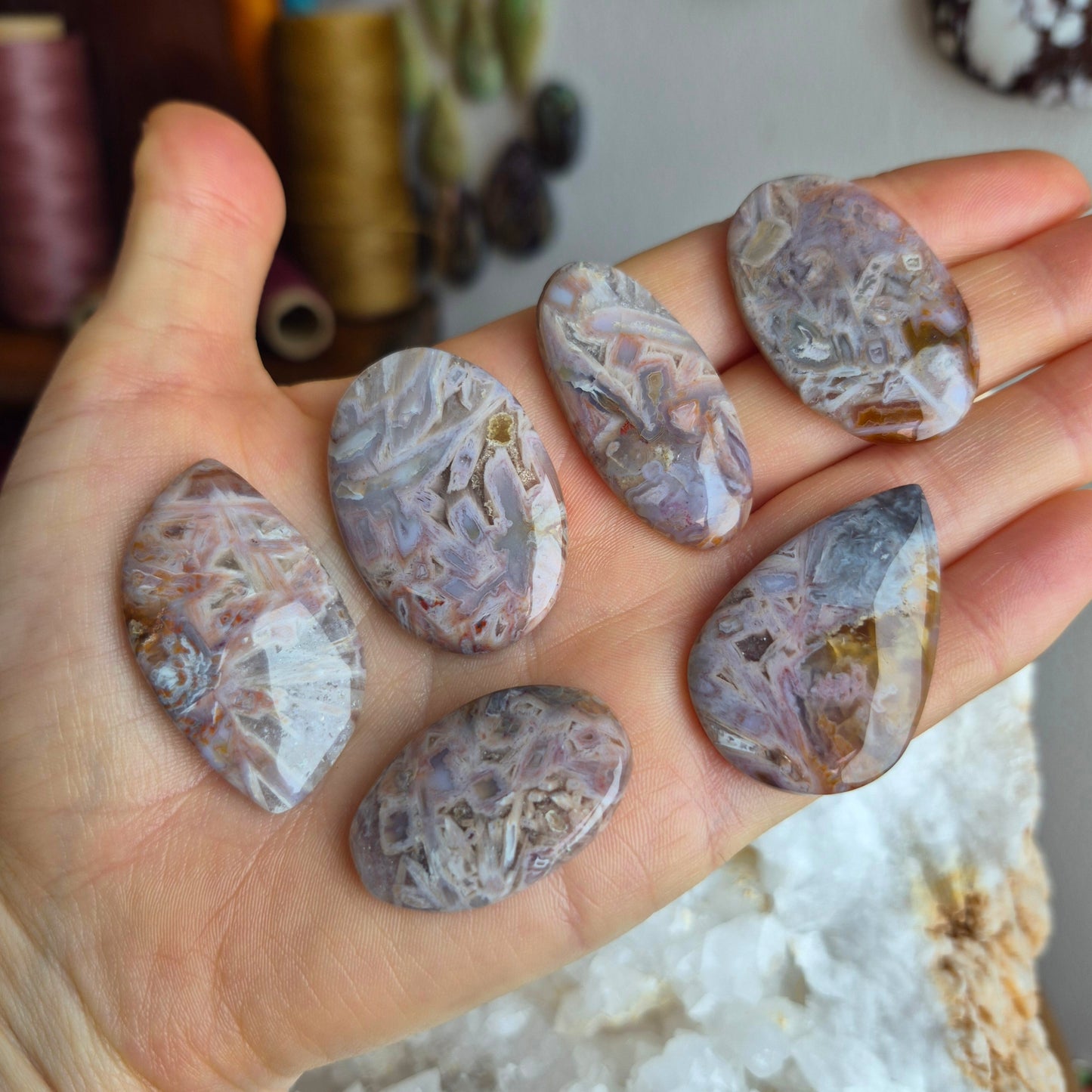 Pink Stick Agate