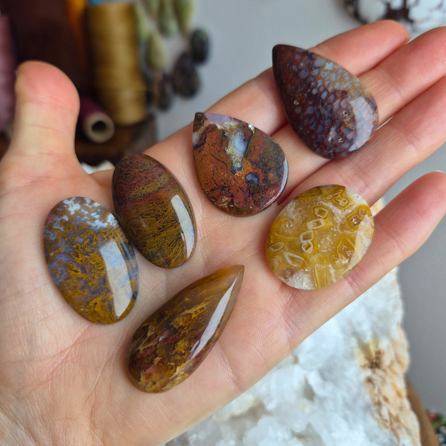 Moss Agate Indonesian