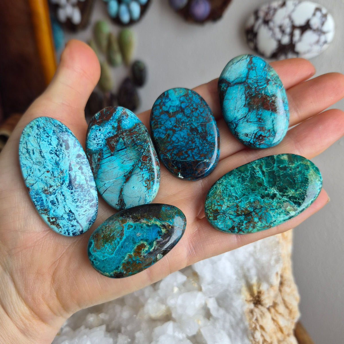 Crysocolla & Shattuckite