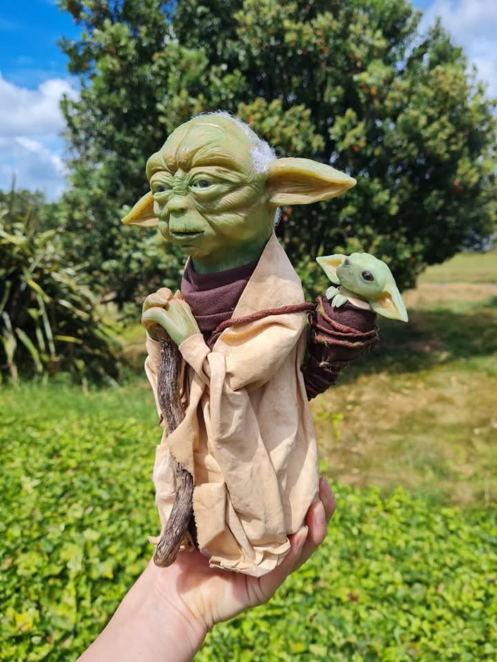 Master Yoda Art Doll