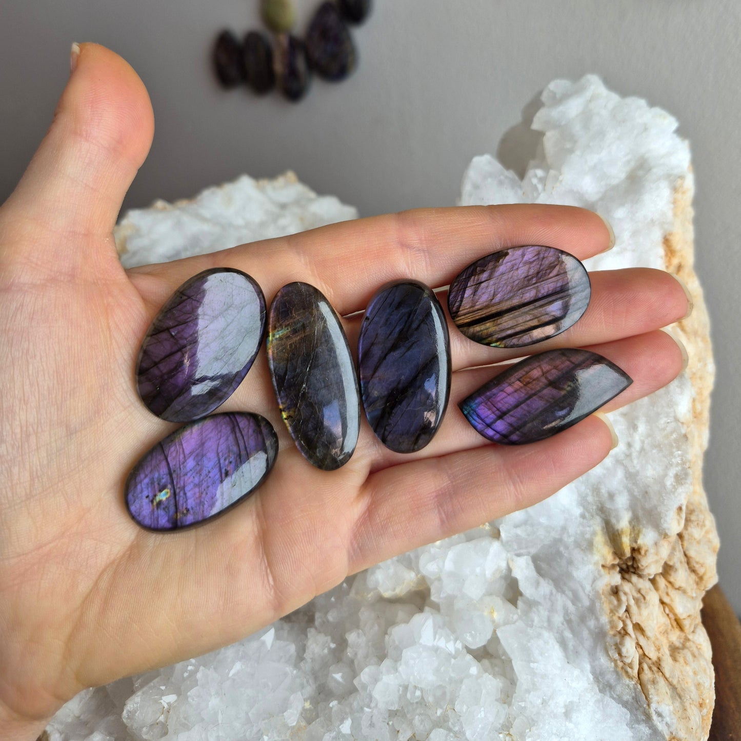 Labradorite Purple