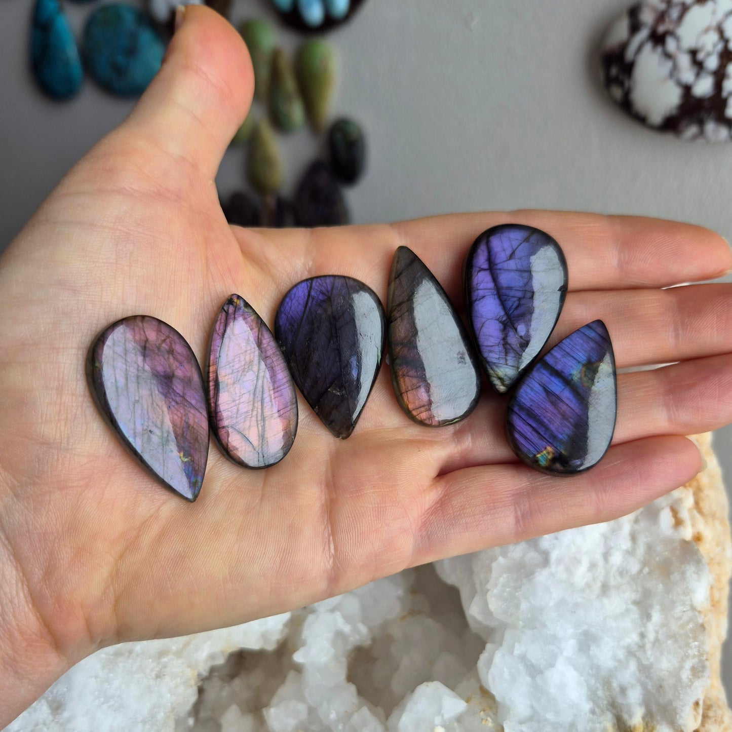 Labradorite Purple