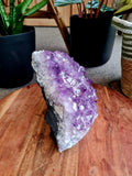 XL Amethyst Cluster with Calcite Growth