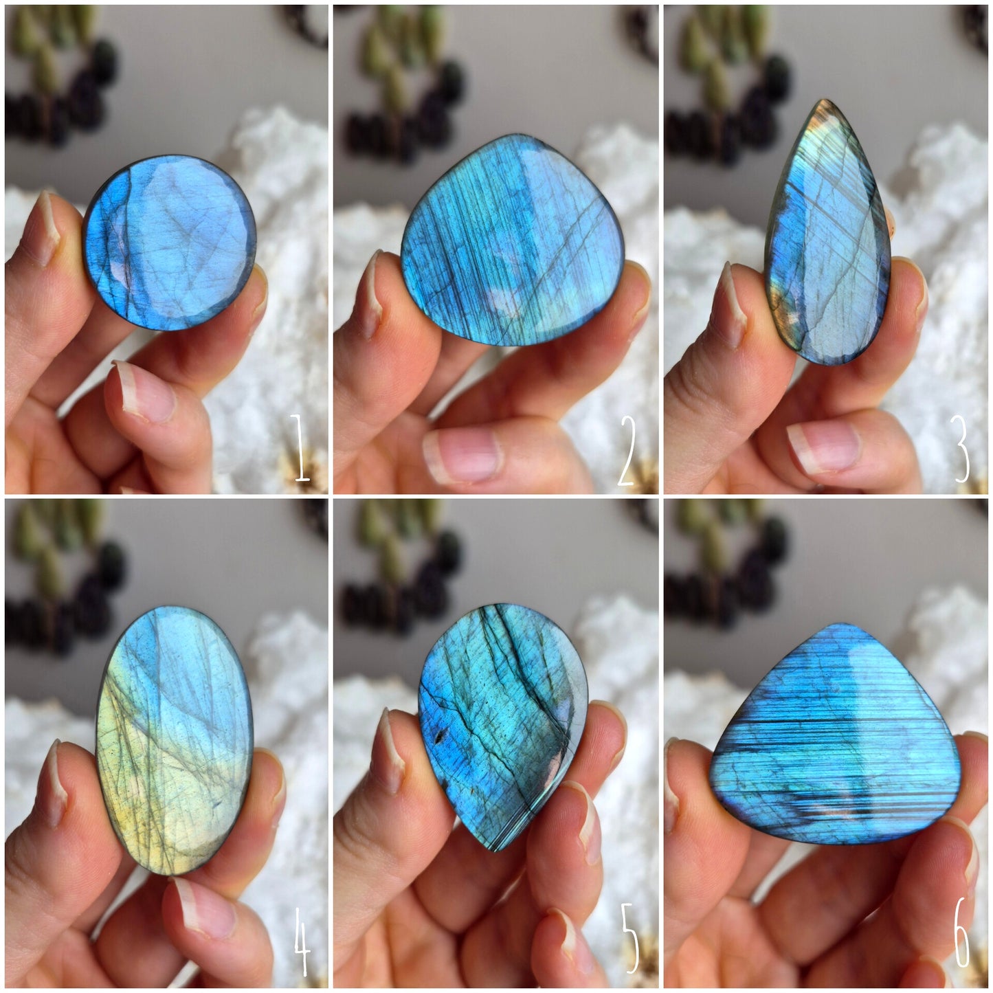 Labradorite Sea Blue