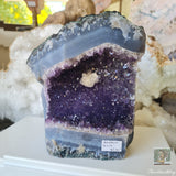 Amethyst Cluster with Calcite 2.26kg