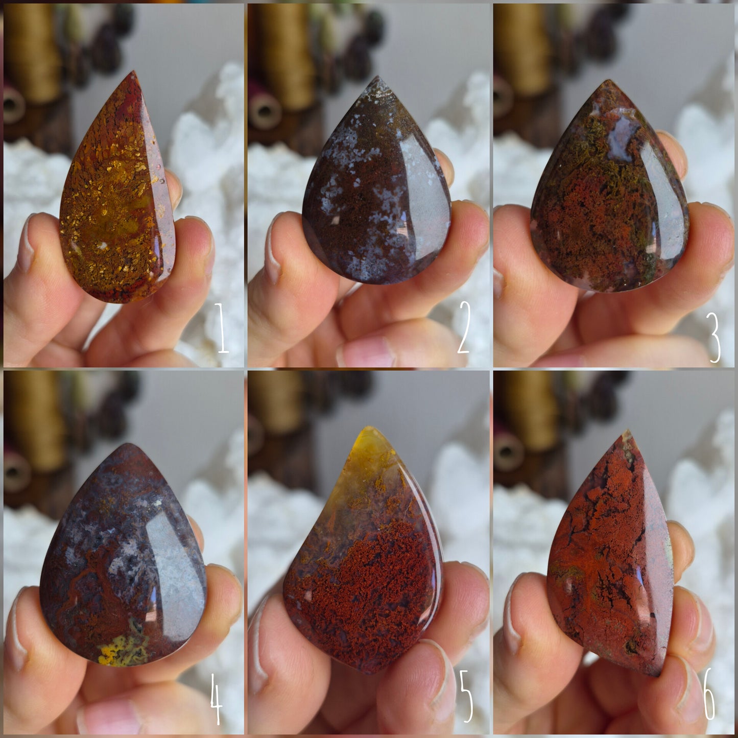 Moss Agate Indonesian