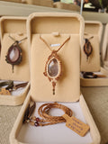Mini Lotus Garden Quartz Wrapped in Caramel & Cream