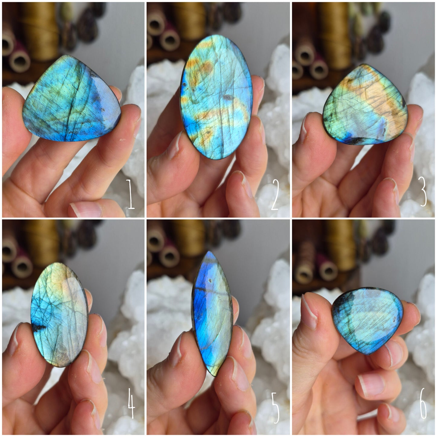 Labradorite Sea Green