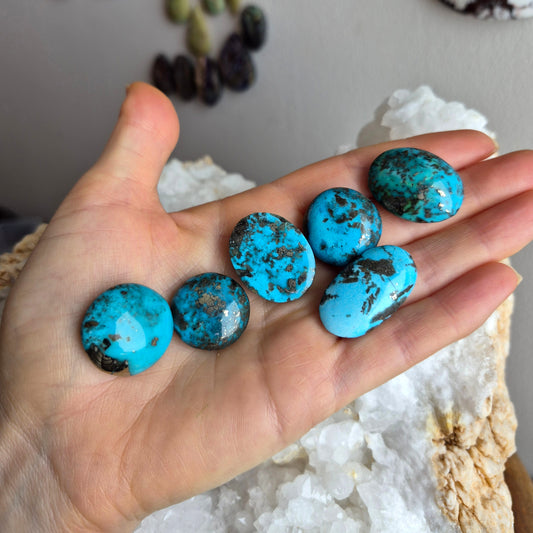 Turquoise with Pyrite