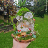 Quartz Geode Miniature Home
