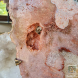 Pink Amethyst Slab on Stand 1.9kg