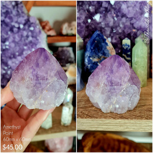 Amethyst Point 60mm