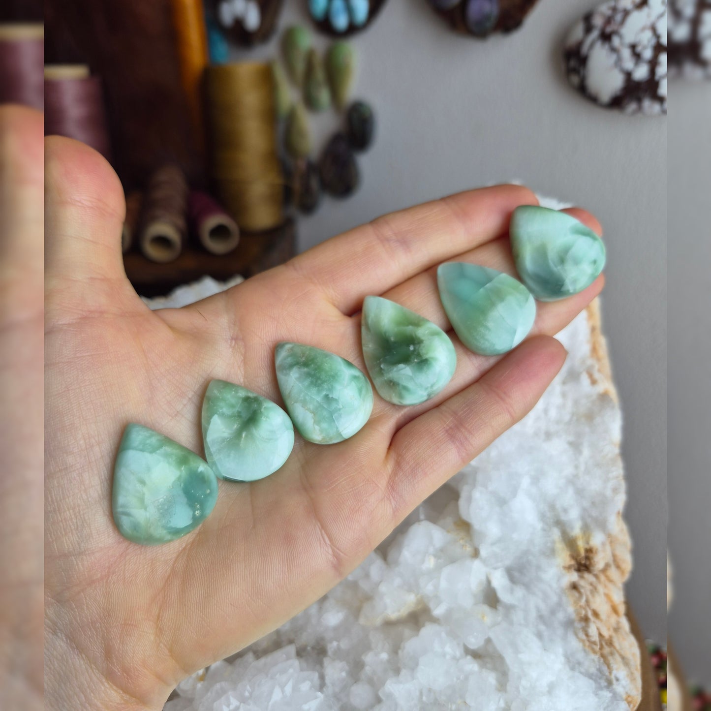 Hemimorphite Teardrop