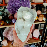 White Apophillite cluster