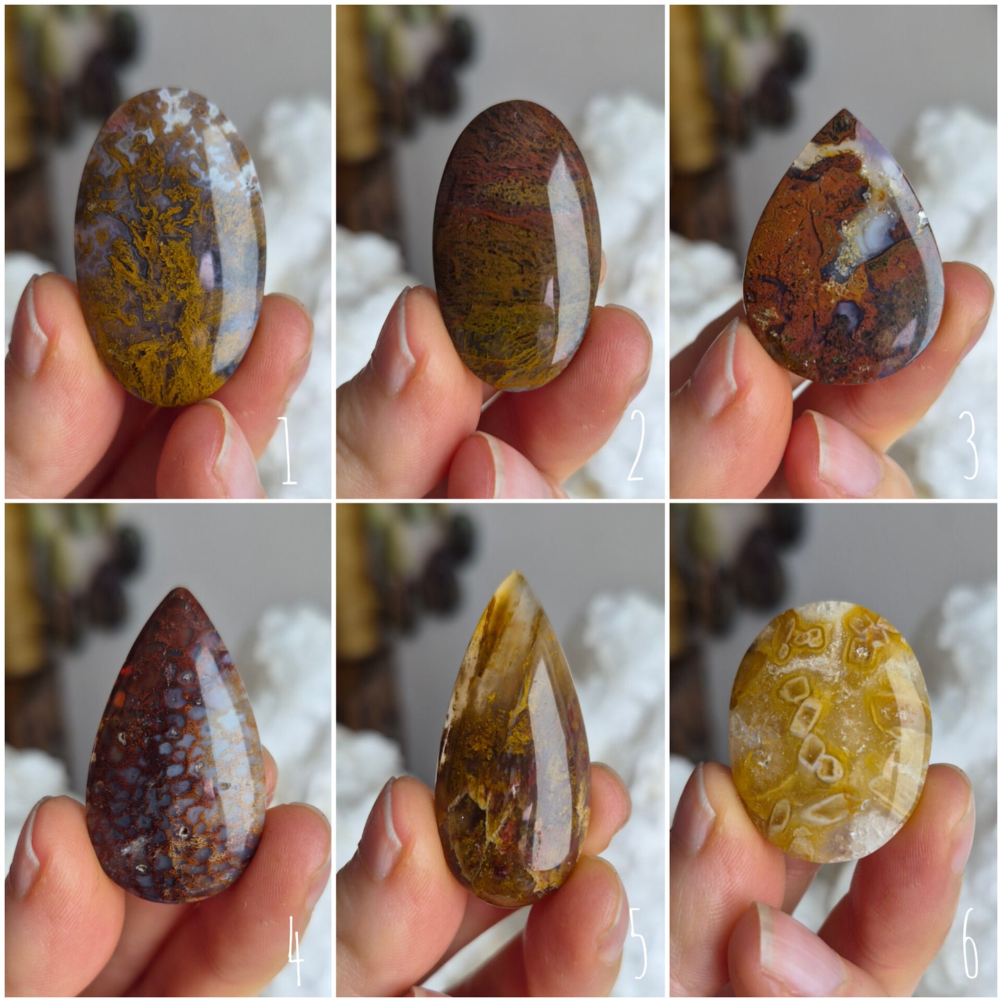 Moss Agate Indonesian