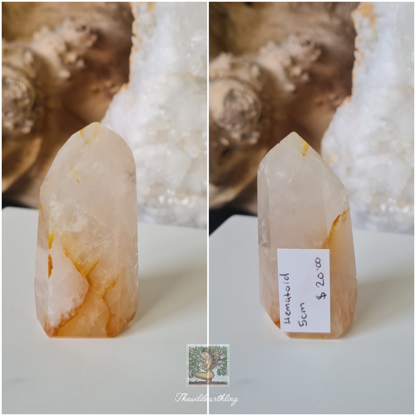 Golden Hematoid Quartz 34g