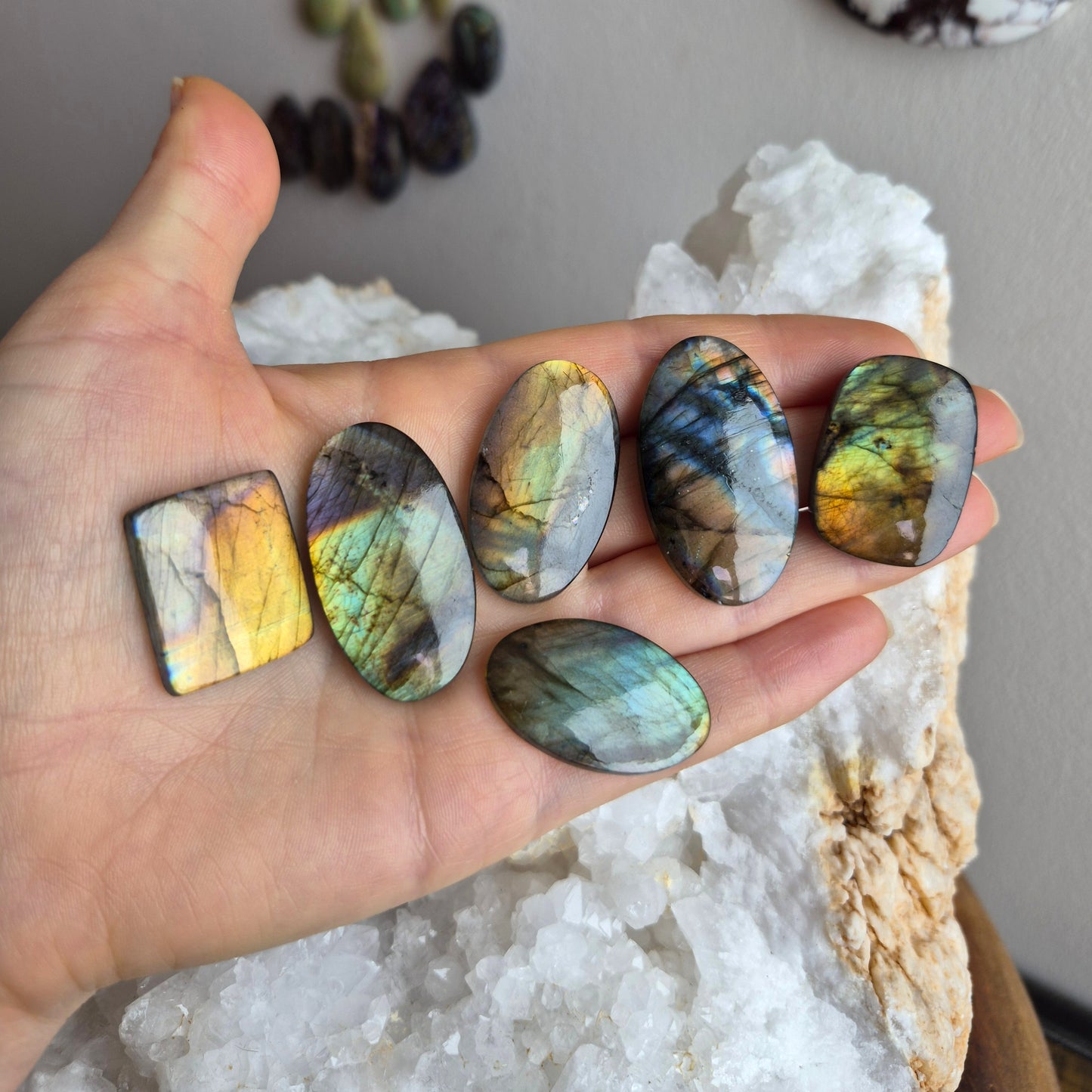 Labradorite Gold Flash