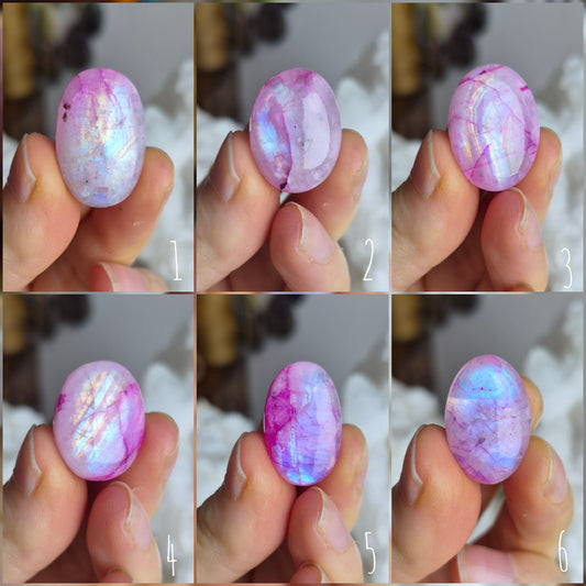 Moonstone - Pink Oval