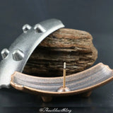 Alloy Boat Incense Holder
