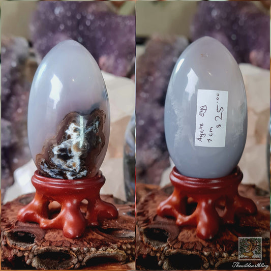Polished Agate Egg