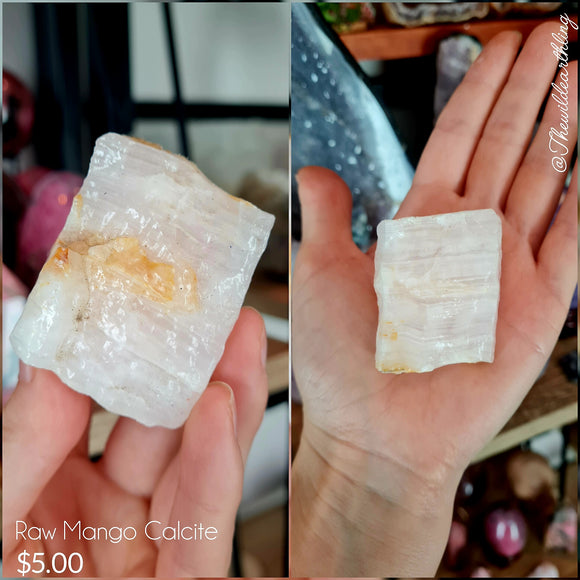 Raw Mangano Calcite
