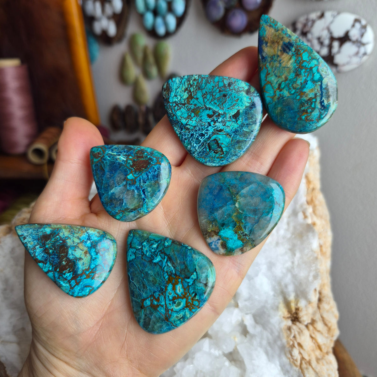 Crysocolla & Shattuckite