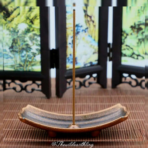 Alloy Boat Incense Holder