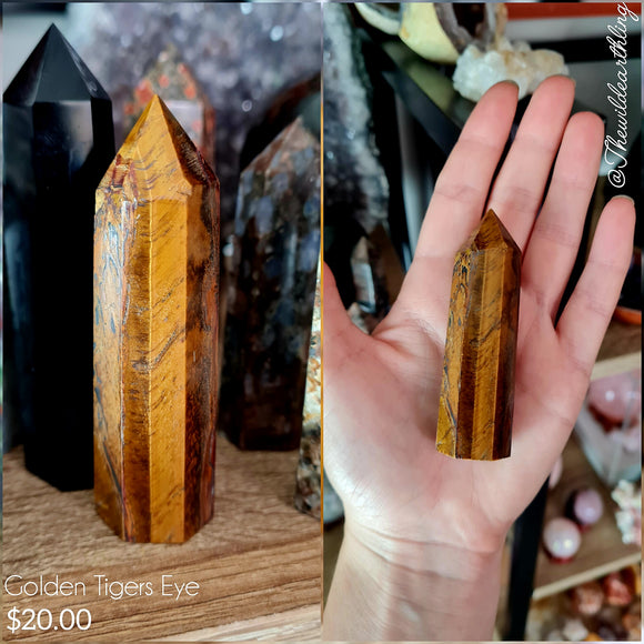 Golden Tigers Eye 79mm