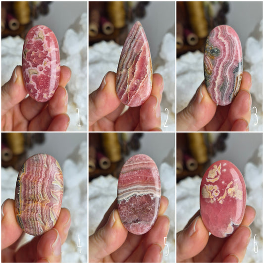 Rhodochrosite Cabochons