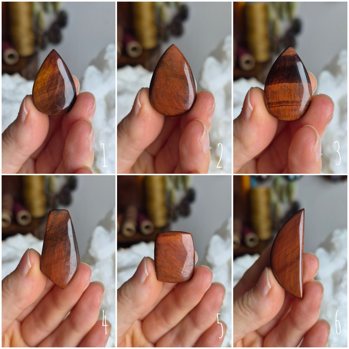 Red Tigers Eye