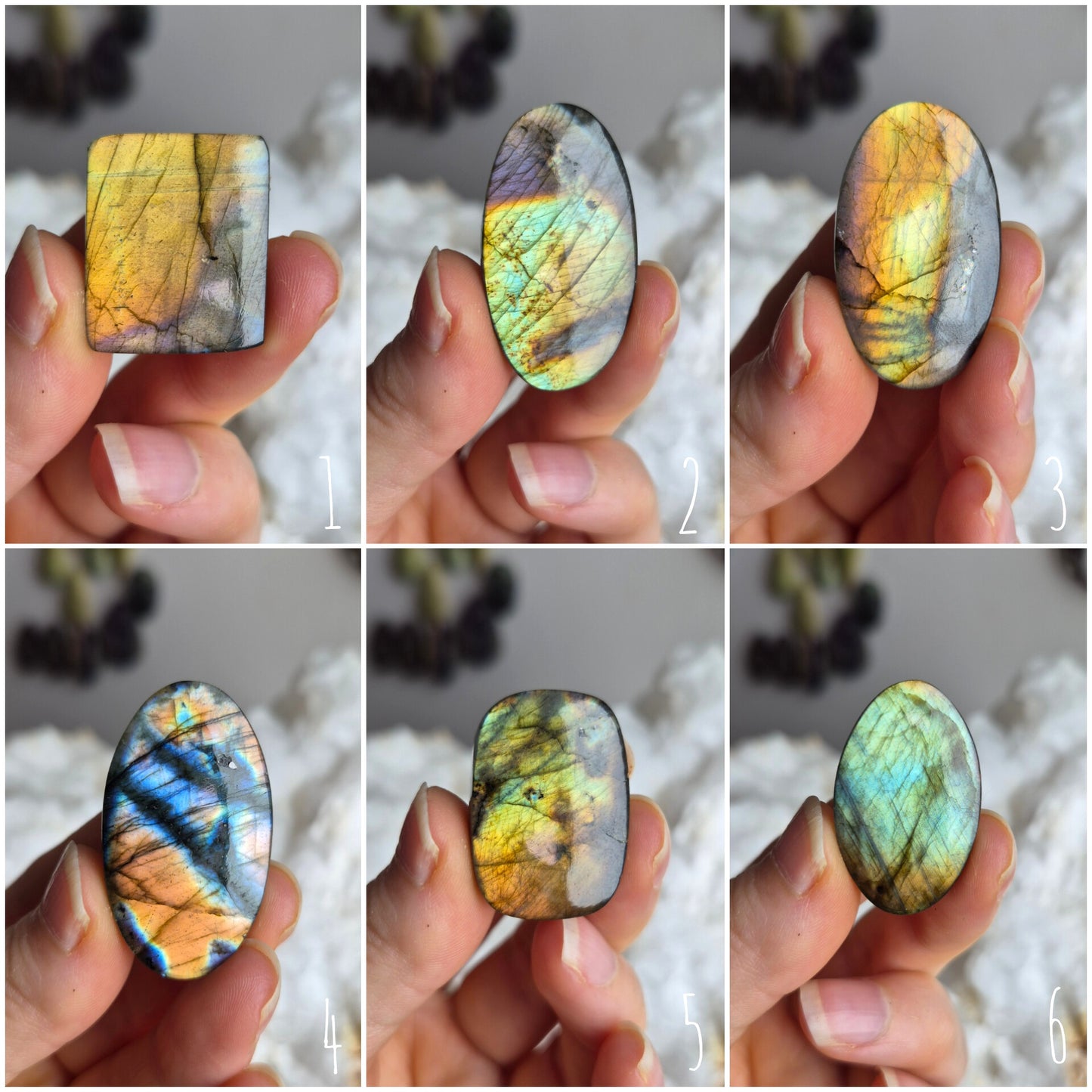 Labradorite Gold Flash