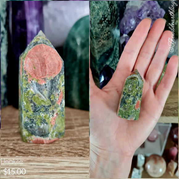 Green Unakite 55mm