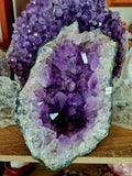 Large Amethyst Druzy Cluster Free Standing