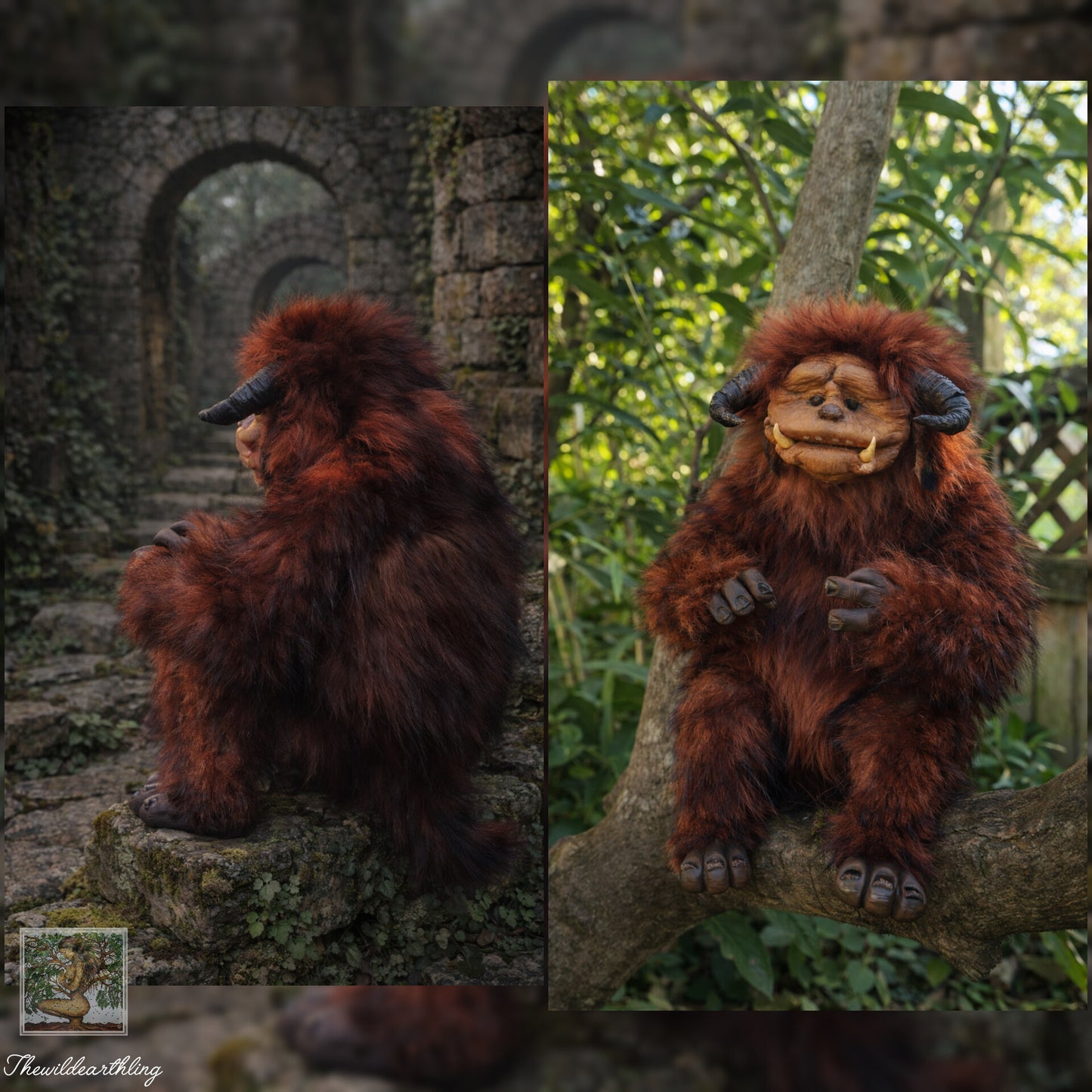 Ludo Posable Art Doll