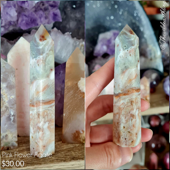 Flower Agate 100mm