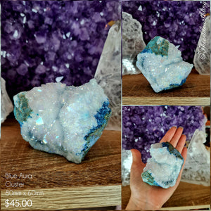 Blue Aura Cluster 80mm