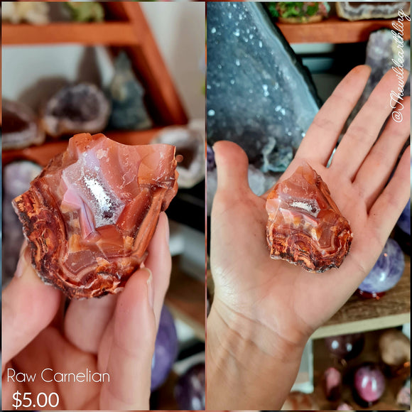 Raw Carnelian