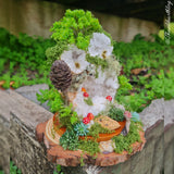 Quartz Geode Miniature Home
