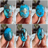 Turquoise with Pyrite