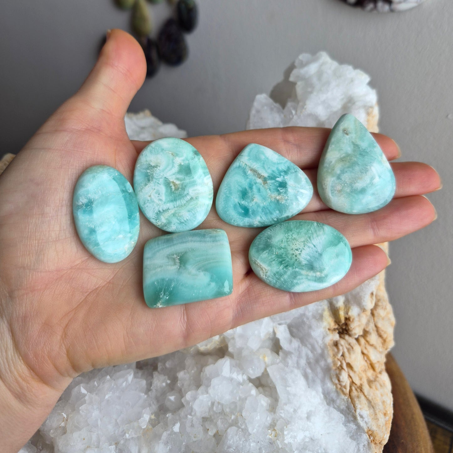 Aragonite - Blue