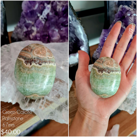 Green Calcite 67mm