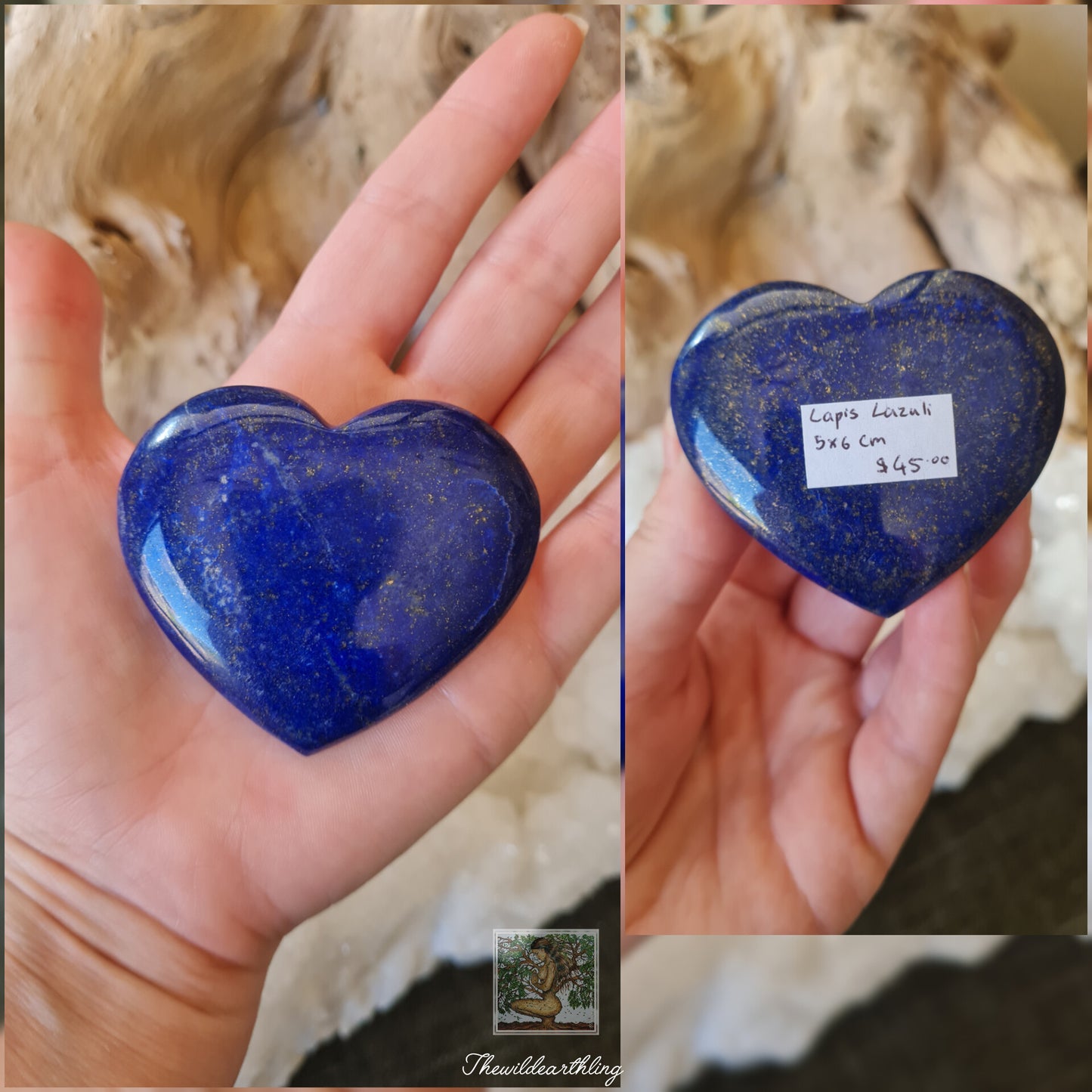 Lapis Lazuli Palmstone 81g