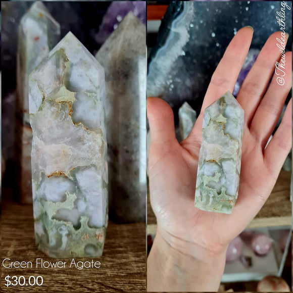 Flower Agate 80mm