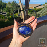 Lapis Lazuli Wrapped in Black