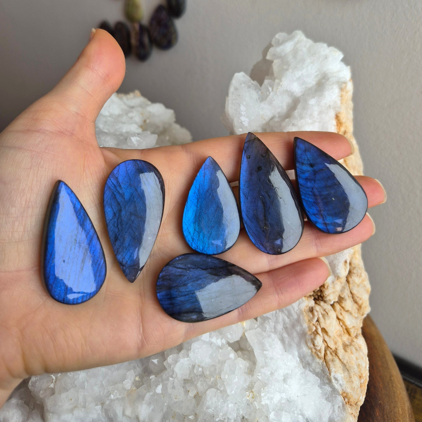 Labradorite Deep Blue
