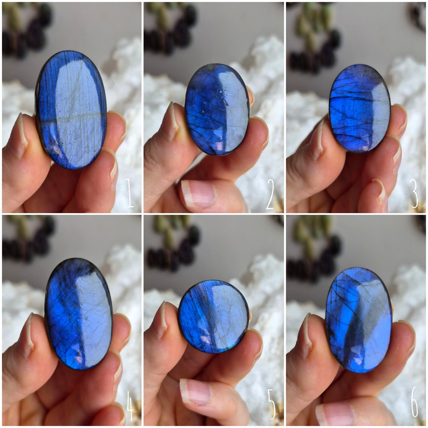 Labradorite Deep Blue
