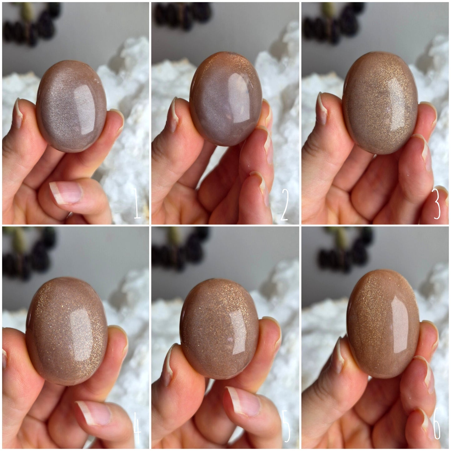Moonstone - Peach