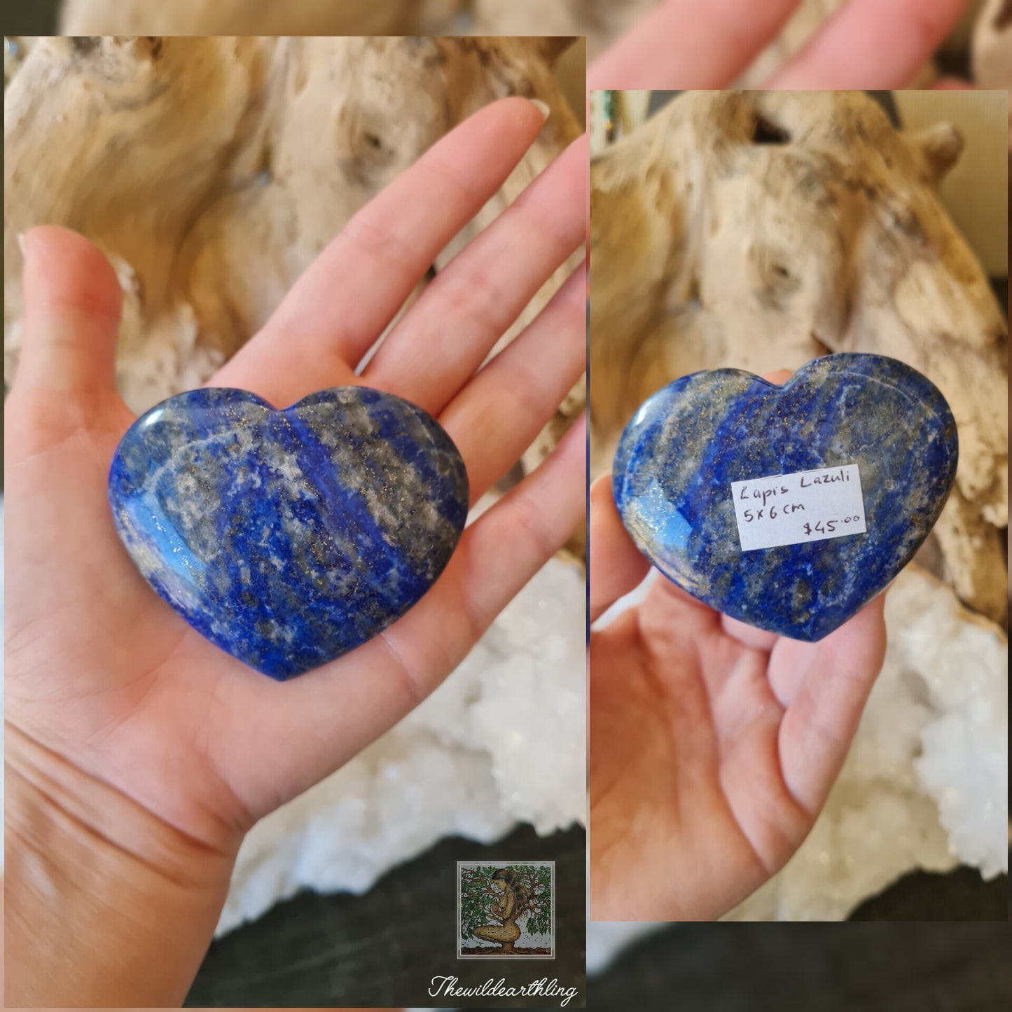 Lapis Lazuli Palmstone 97g