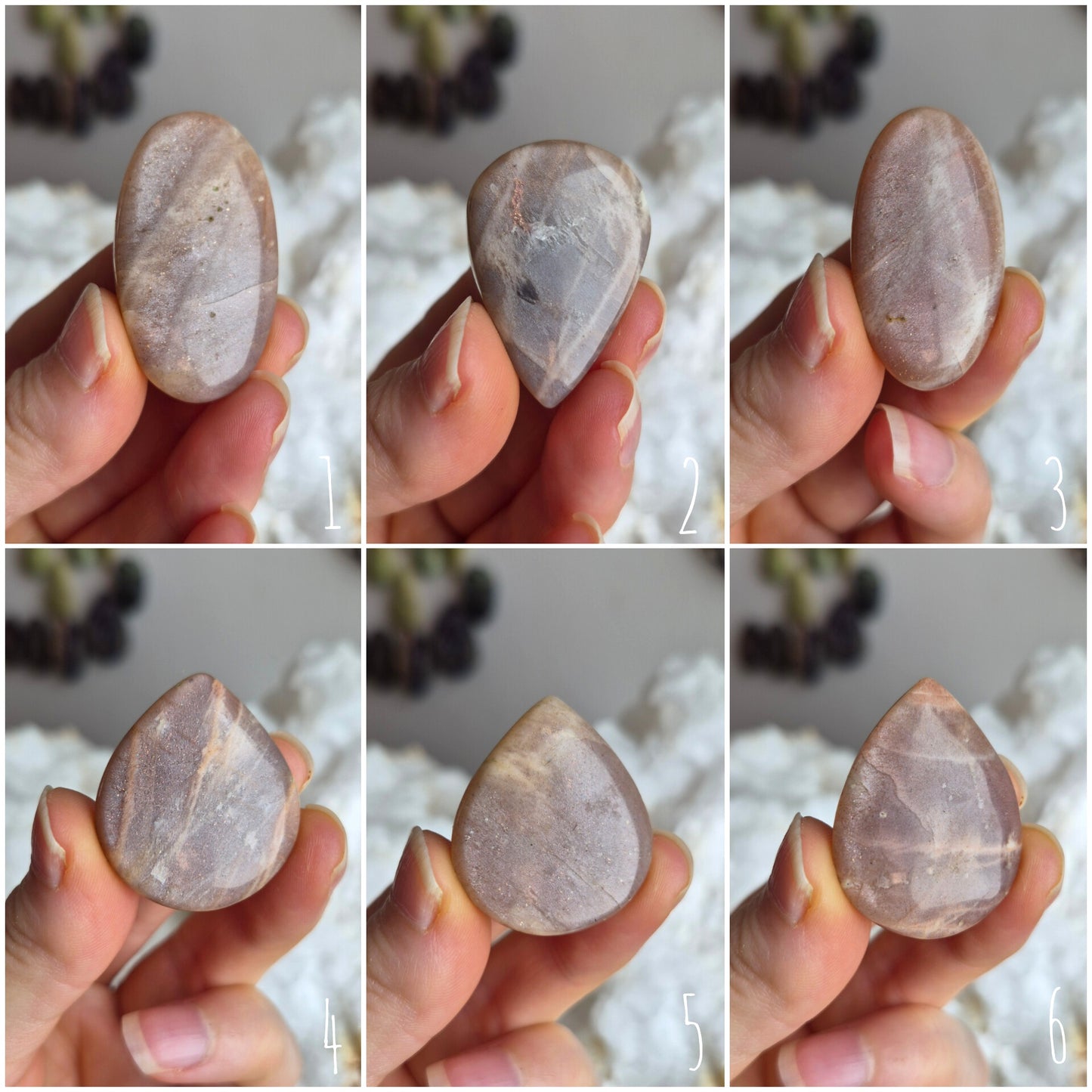 Moonstone - Peach