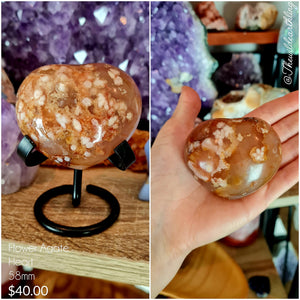 Flower Agate 58mm